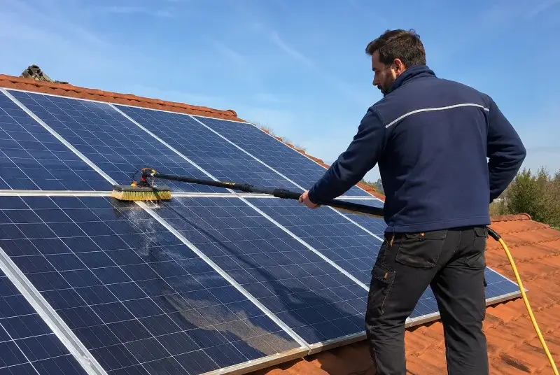 Nettoyage et entretien de panneaux solaires à Férel