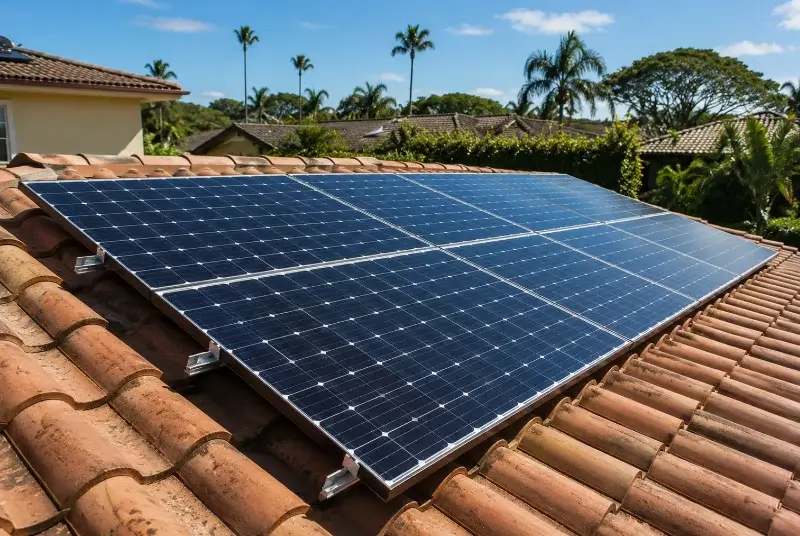 Installation de panneaux solaires à Férel