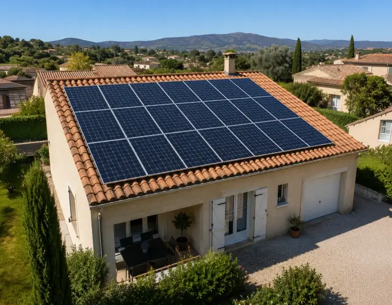Prime à l'autoconsommation panneaux solaires Férel — aide financière de l'État